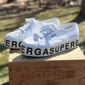 Superga 2790 Classic White Canvas Sneakers